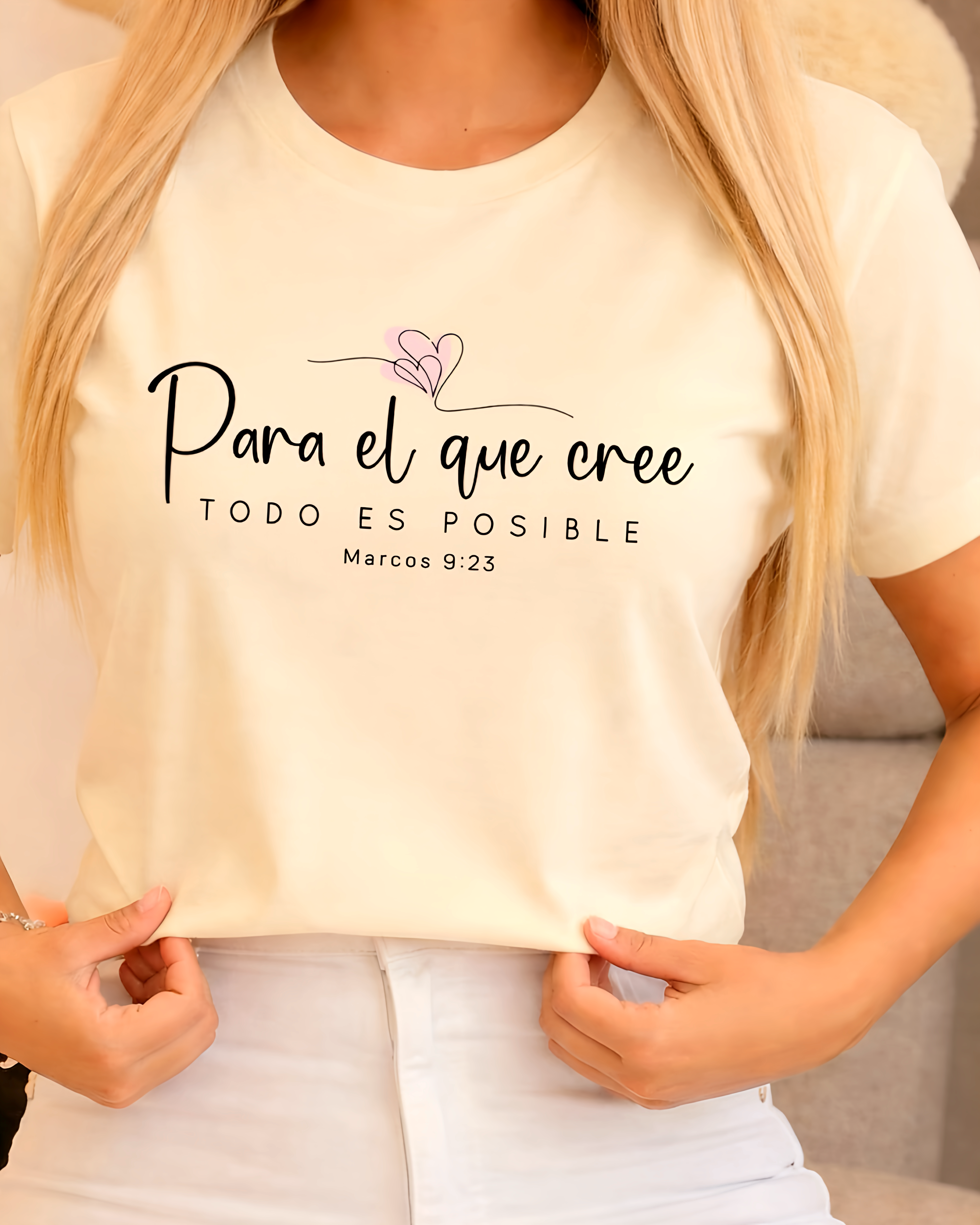 Camiseta Para El Que Cree