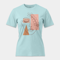 Camiseta Rostro Botánico Lineal