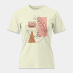 Camiseta Rostro Botánico Lineal