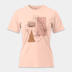 Camiseta Rostro Botánico Lineal