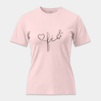 Camiseta Fé Corazón y Mariposa