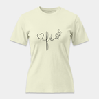 Camiseta Fé Corazón y Mariposa