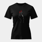 Camiseta Finger Heart Minimalista