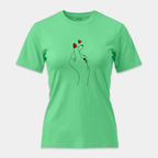 Camiseta Finger Heart Minimalista