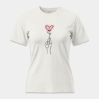 Camiseta Trazo Corazón Botánico