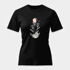 Camiseta Botánica Líneas Rosa