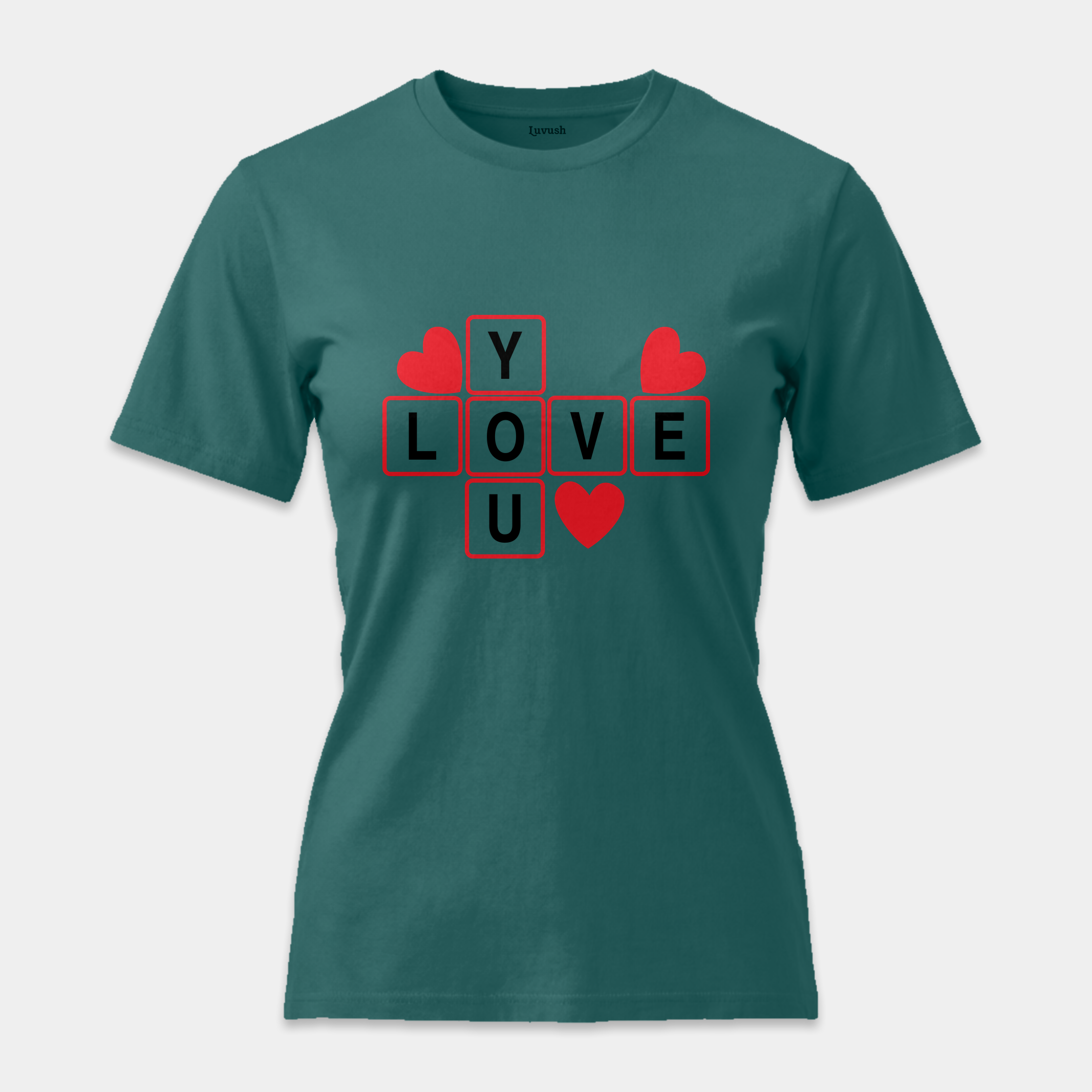 Camiseta Love You Puzzle