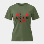Camiseta Love You Puzzle
