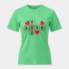 Camiseta Love You Puzzle