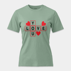 Camiseta Love You Puzzle