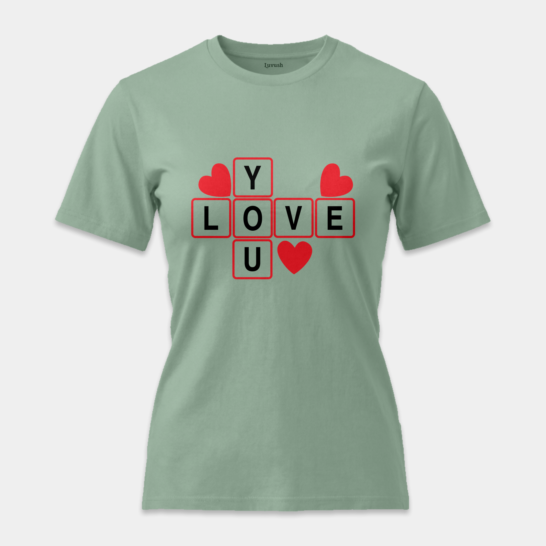 Camiseta Love You Puzzle