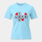 Camiseta Love You Puzzle