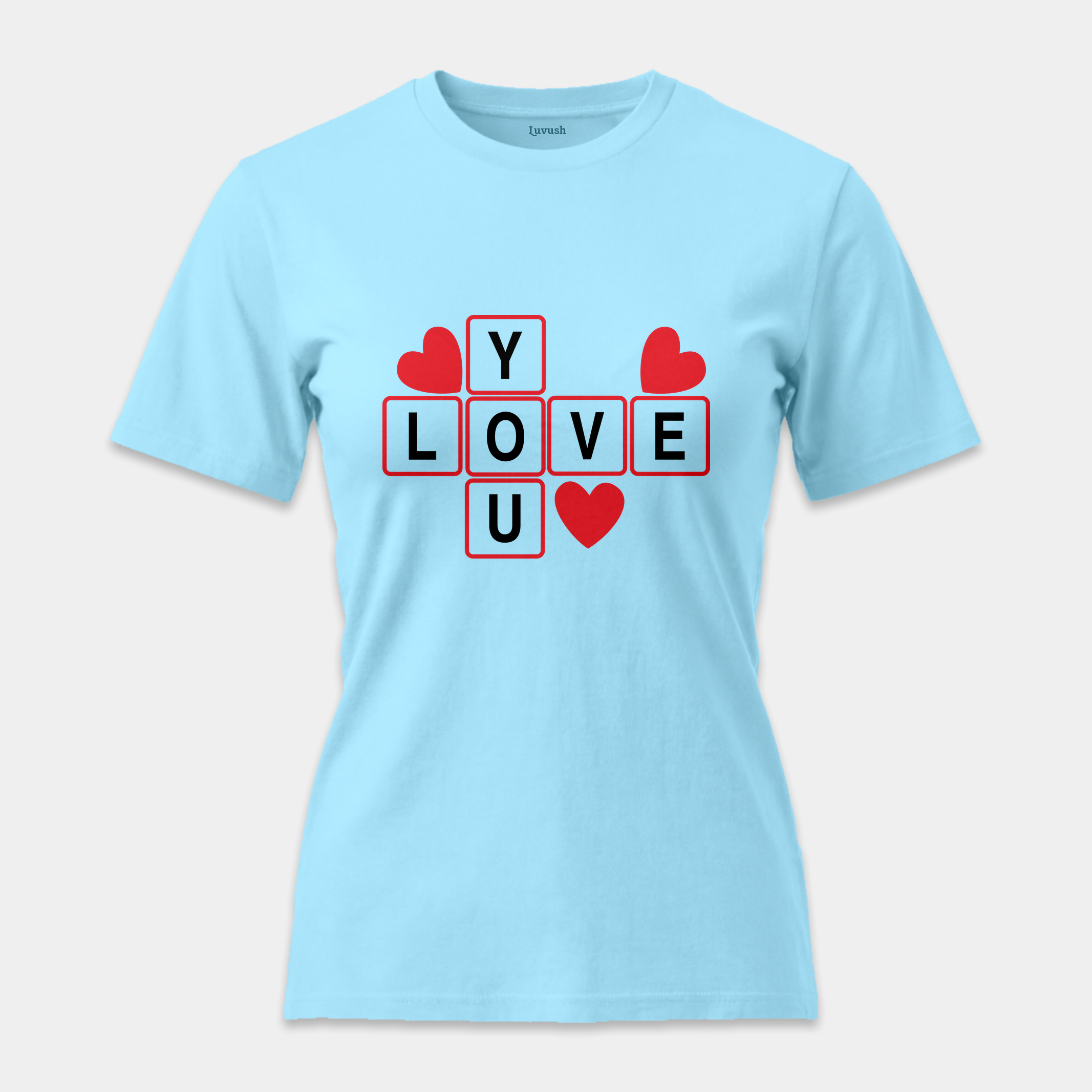 Camiseta Love You Puzzle