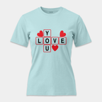 Camiseta Love You Puzzle