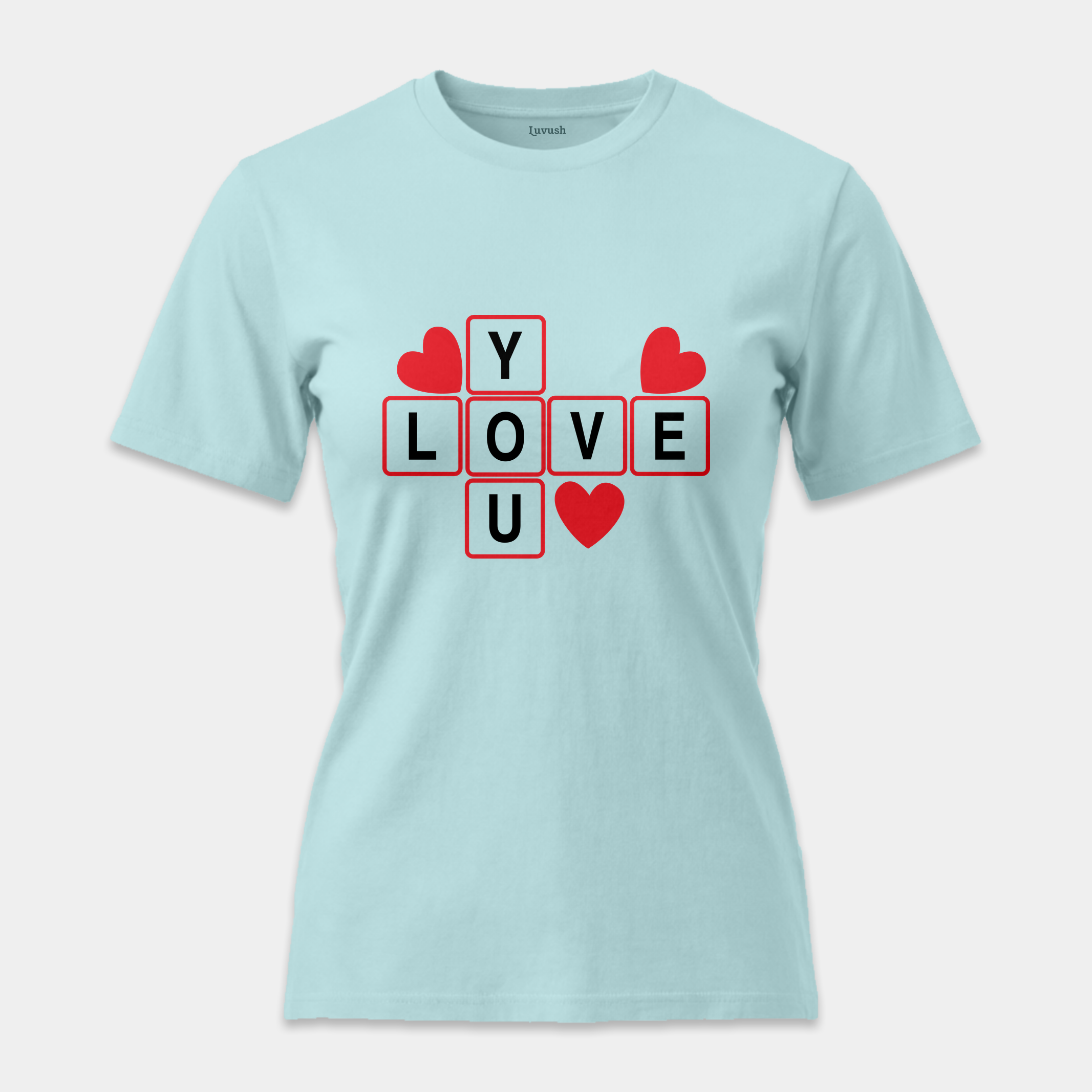 Camiseta Love You Puzzle