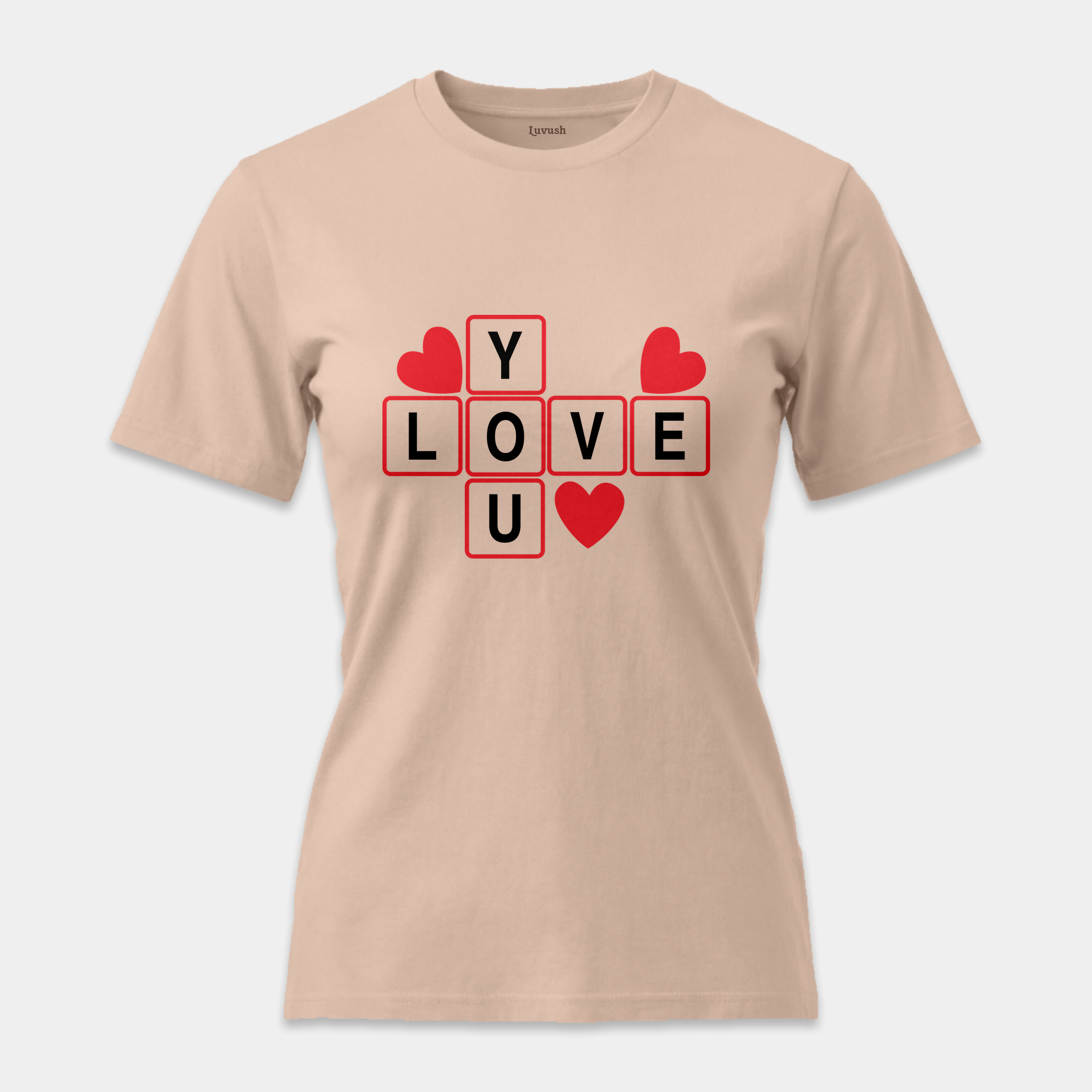 Camiseta Love You Puzzle