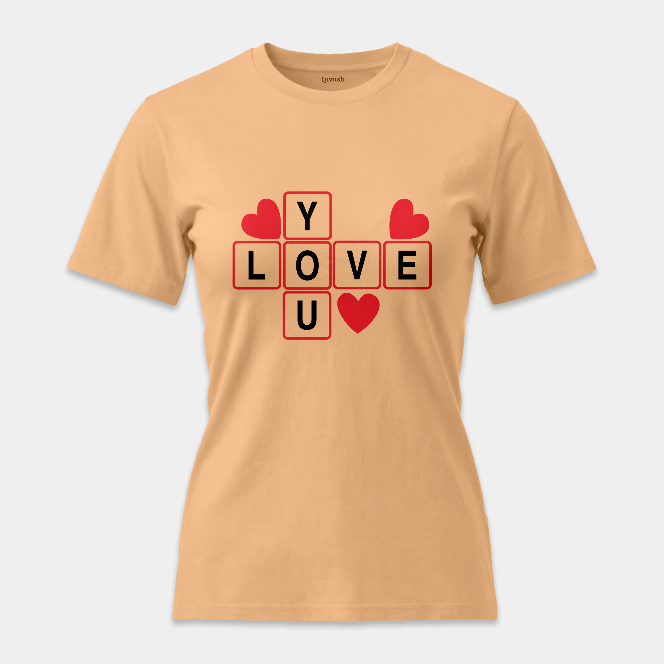 Camiseta Love You Puzzle