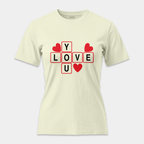 Camiseta Love You Puzzle