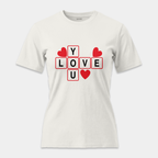 Camiseta Love You Puzzle