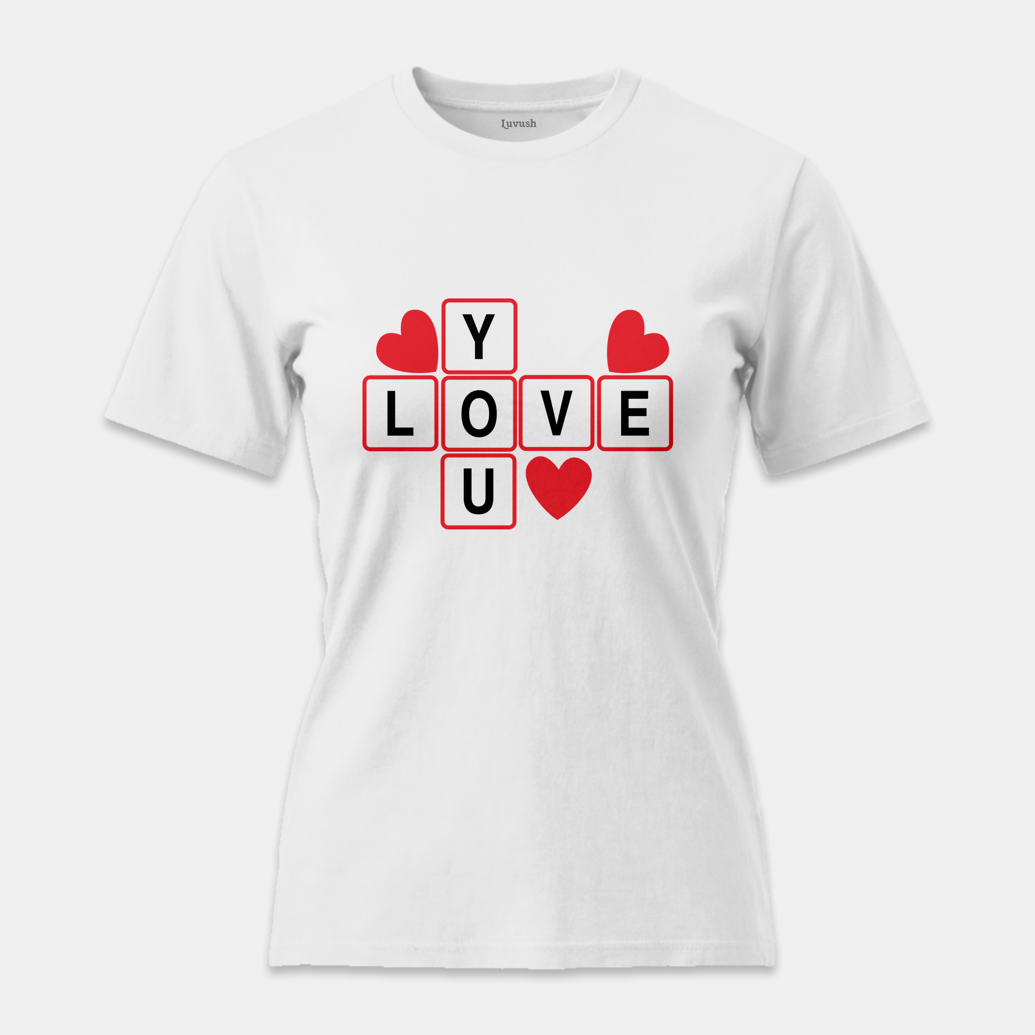 Camiseta Love You Puzzle