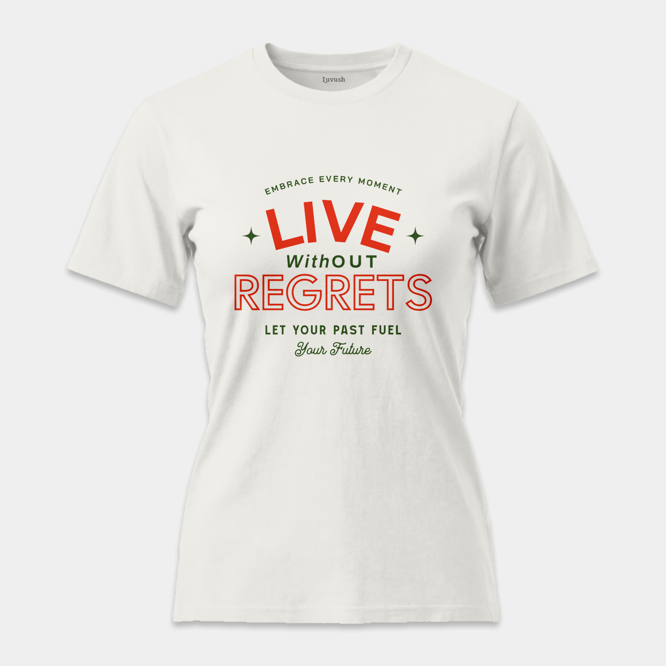 Camiseta Vintage Live Regrets