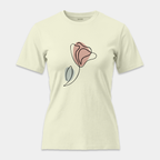 Camiseta Trazo Floral Abstracto