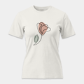 Camiseta Trazo Floral Abstracto