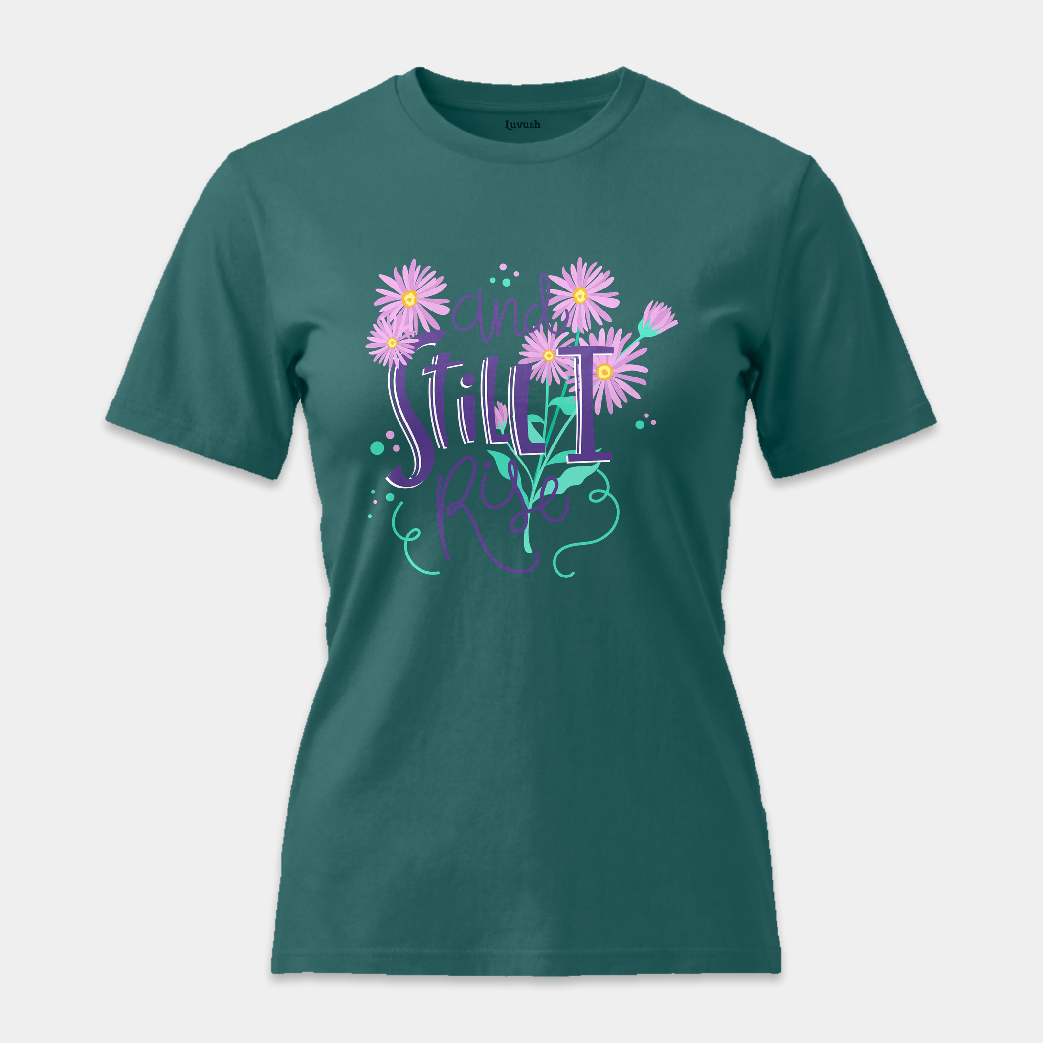 Camiseta Floral Still I Rise