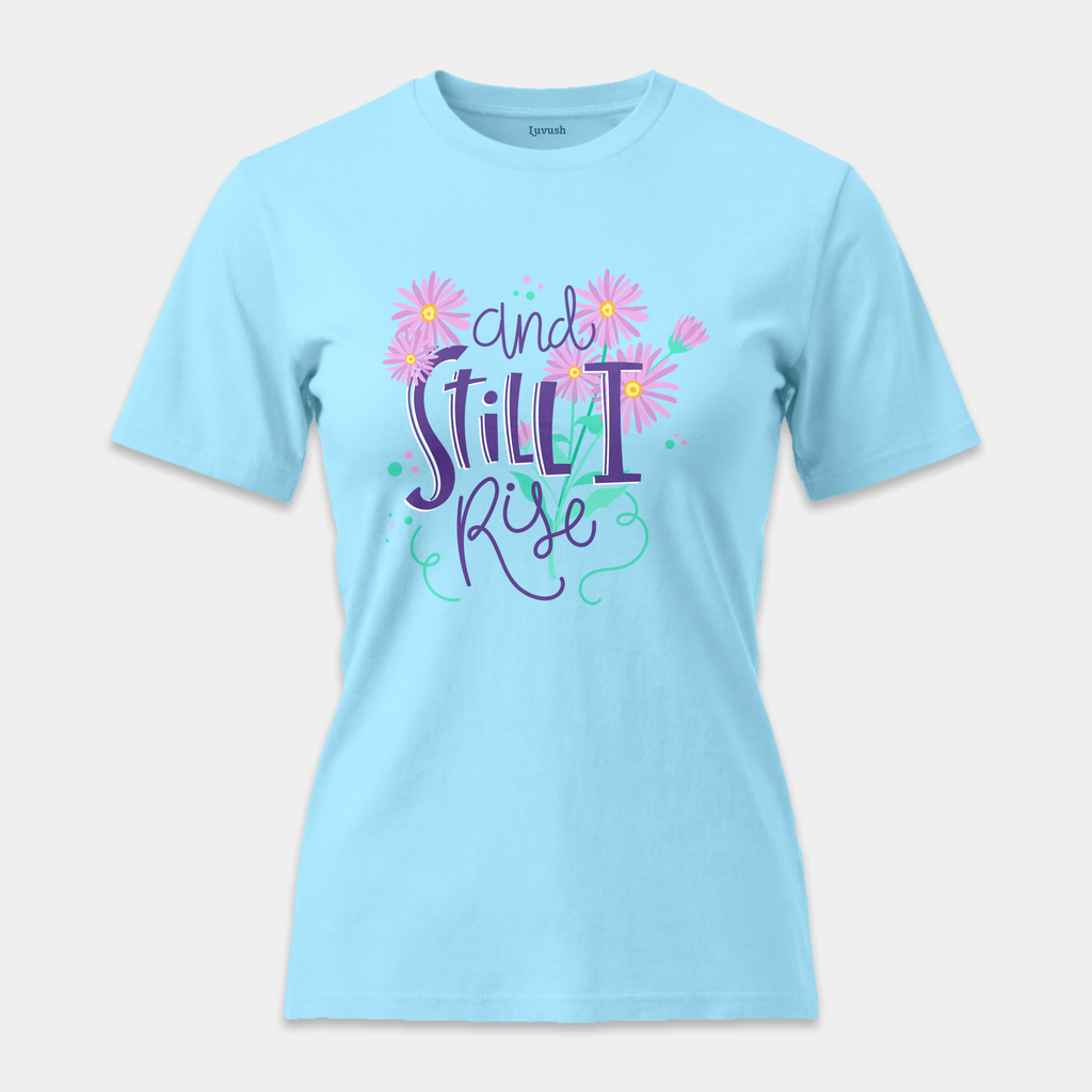 Camiseta Floral Still I Rise