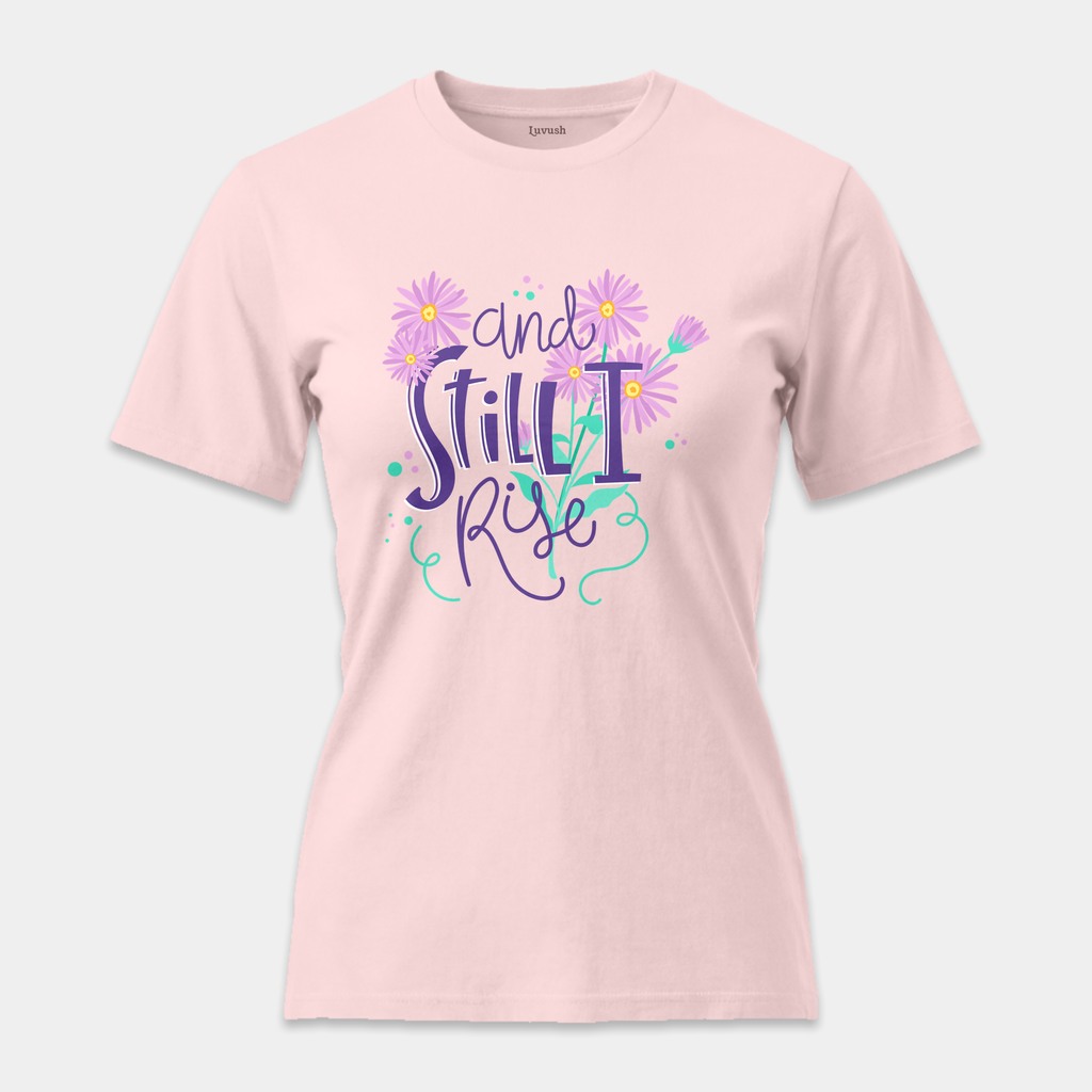 Camiseta Floral Still I Rise
