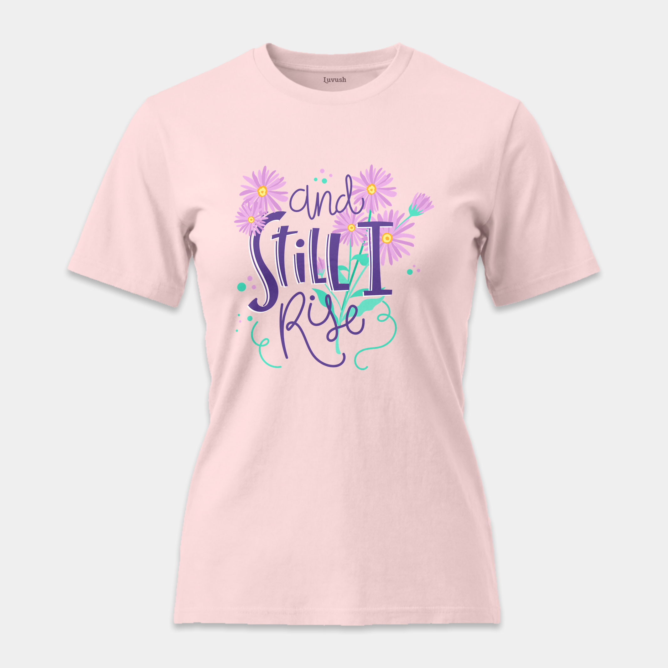 Camiseta Floral Still I Rise
