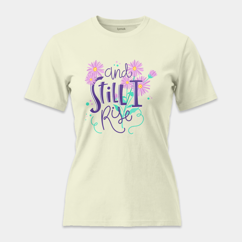 Camiseta Floral Still I Rise