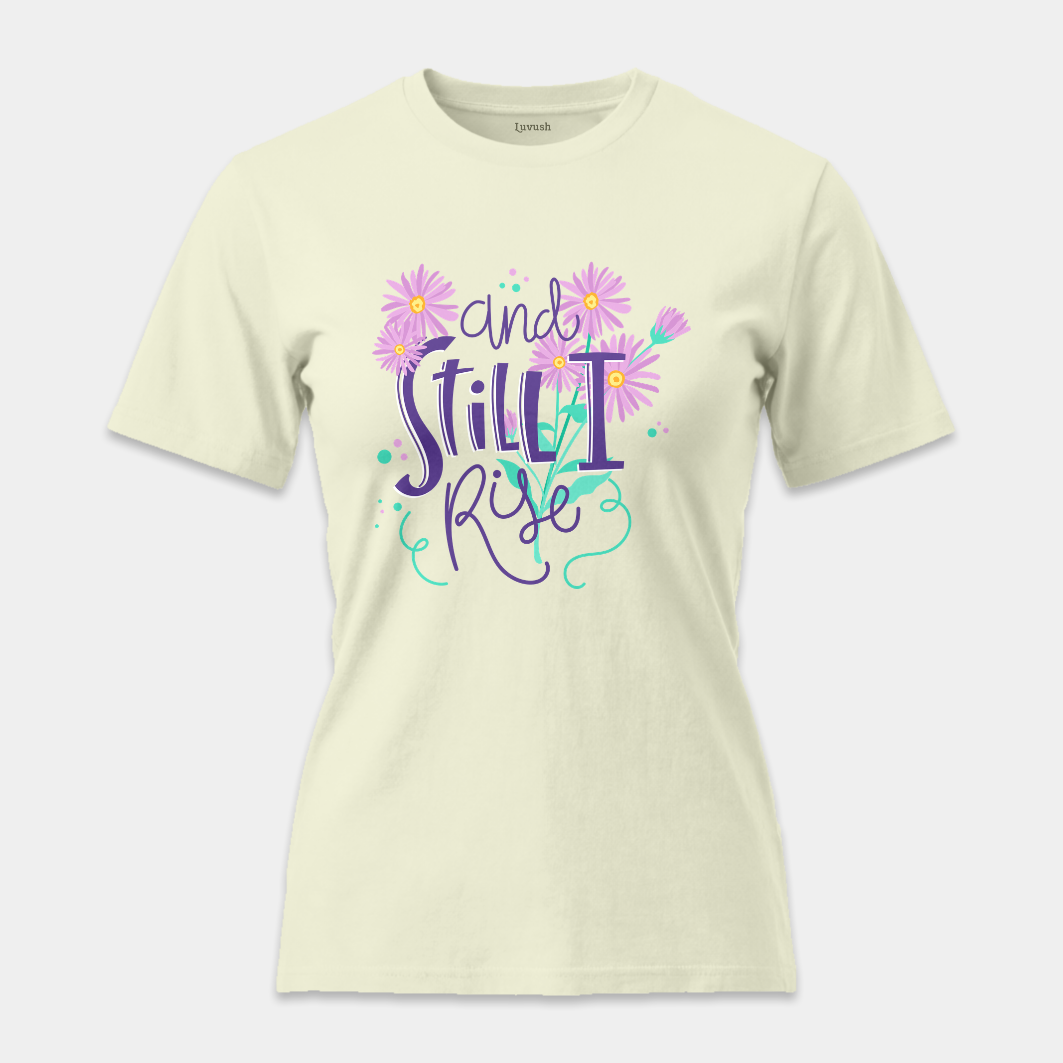 Camiseta Floral Still I Rise
