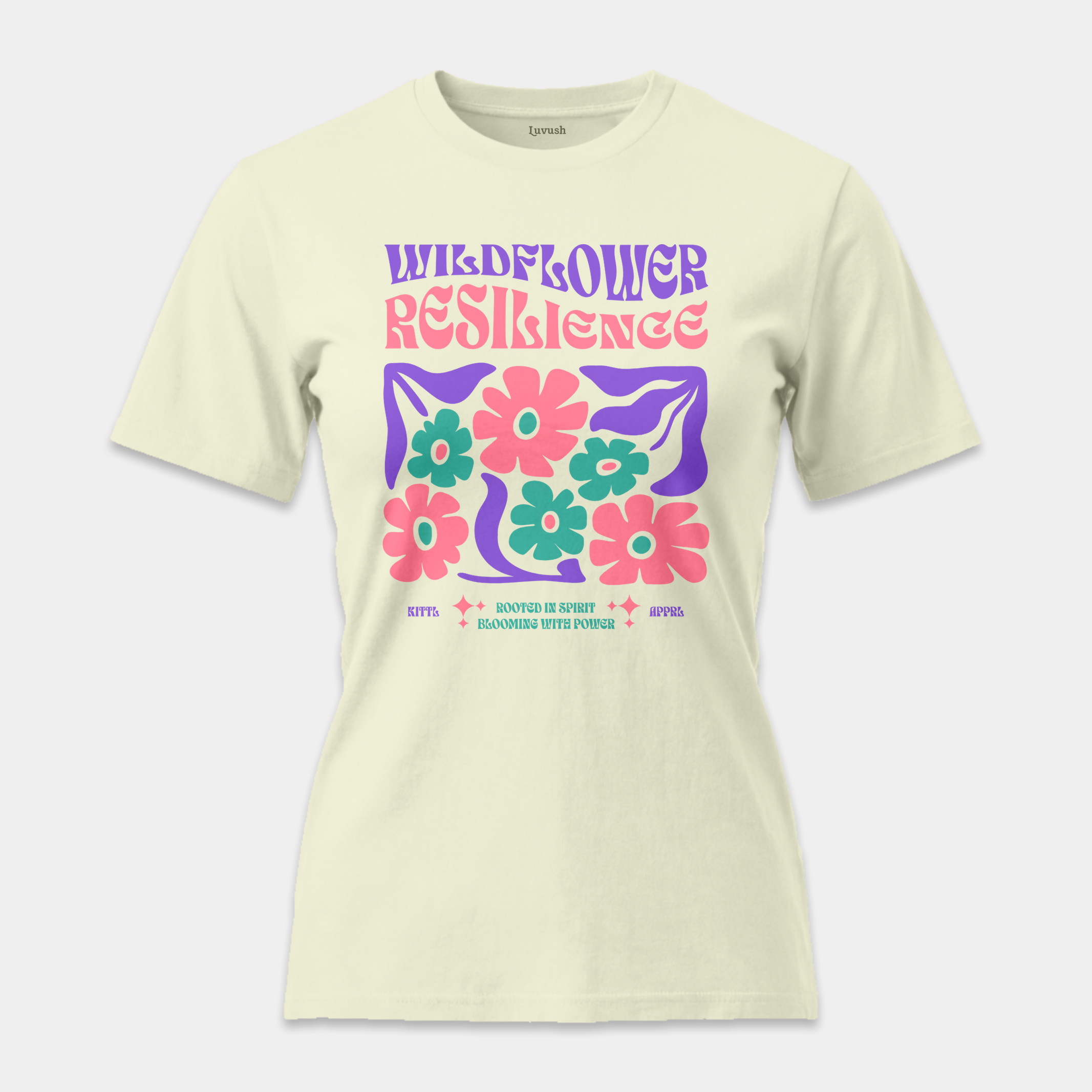 Camiseta Groovy Wildflower