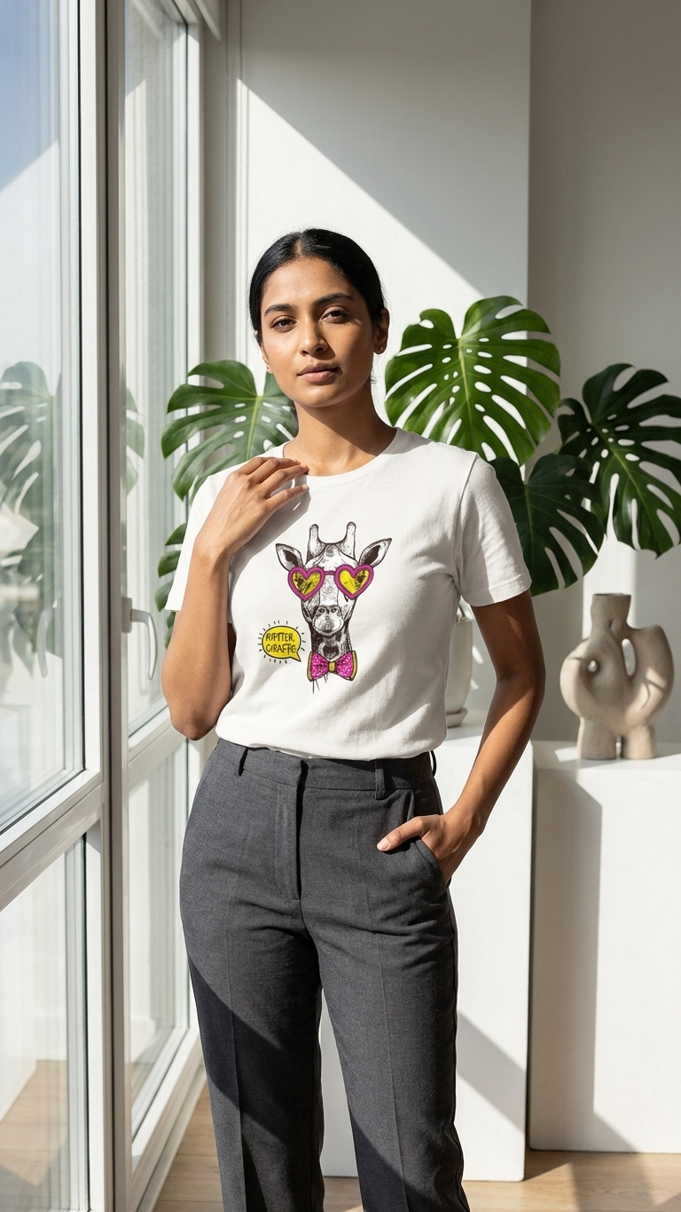 Camiseta  Hipster Pop Art